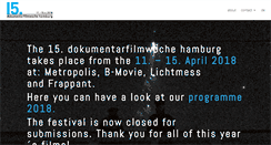 Desktop Screenshot of dokfilmwoche.com
